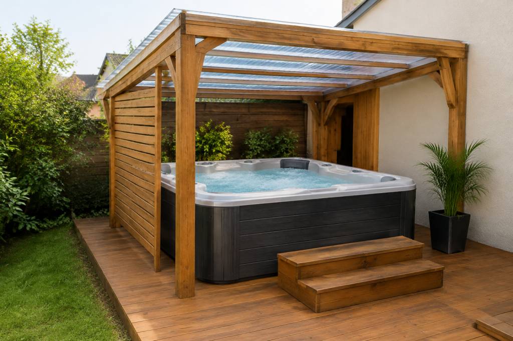 Fabriquer un abri spa fait maison : étapes, matériaux et conseils pratiques