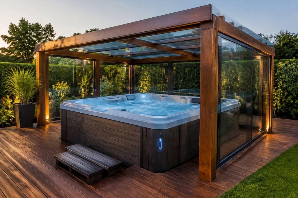Abri jacuzzi fait maison : les étapes pour concevoir un abri adapté à votre espace extérieur